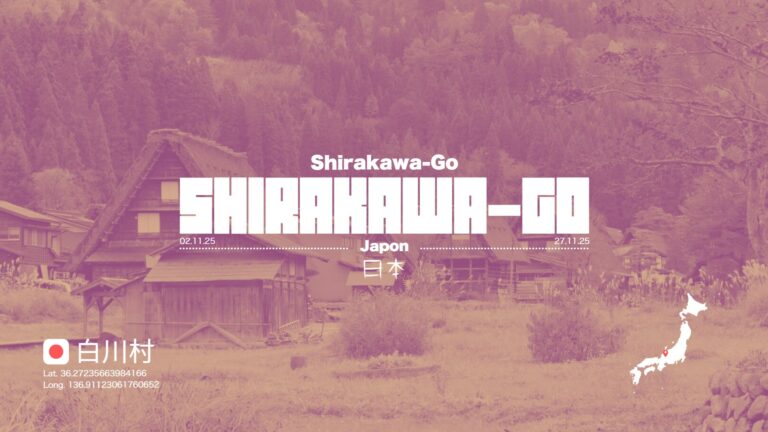 Shirakawa-Go, le village aux toits de chaume